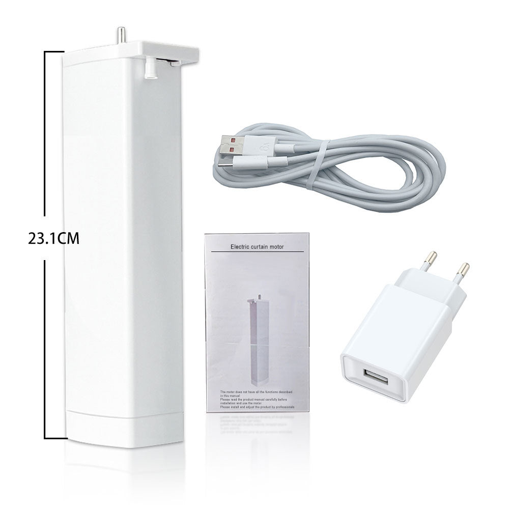 4800mAh Zigbee Rechargeable Smart Curtain Motor
